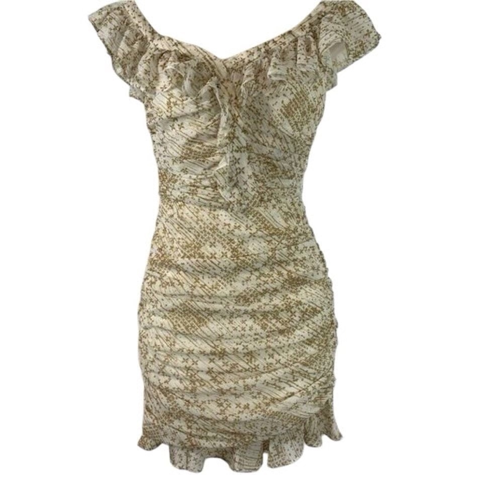 Ruffle Mini Dress